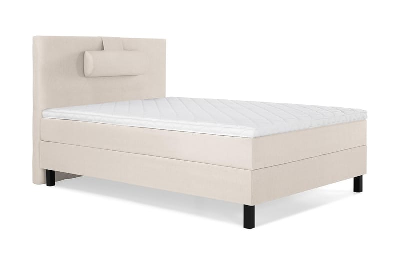Lucky Kontinentalsäng 120x200Skum - Beige - Möbler - Säng - Komplett sängpaket