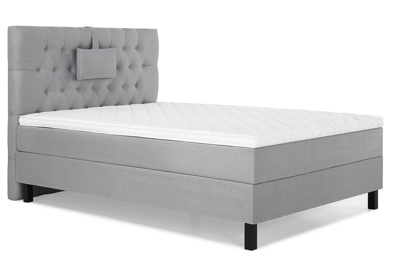 Lucky Kontinentalsäng 120x200Skum - Mellangrå - Möbler - Säng - Komplett sängpaket