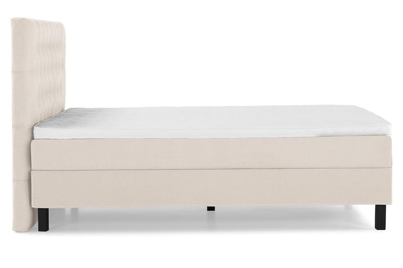 Lucky Kontinentalsäng 140x200 cm - Beige - Komplett sängpaket - Kontinentalsäng - Dubbelsäng