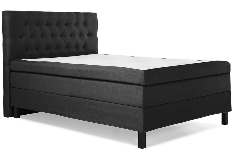 Lucky Kontinentalsäng 140x200 cm - Svart/Grå - Möbler - Säng - Kontinentalsäng