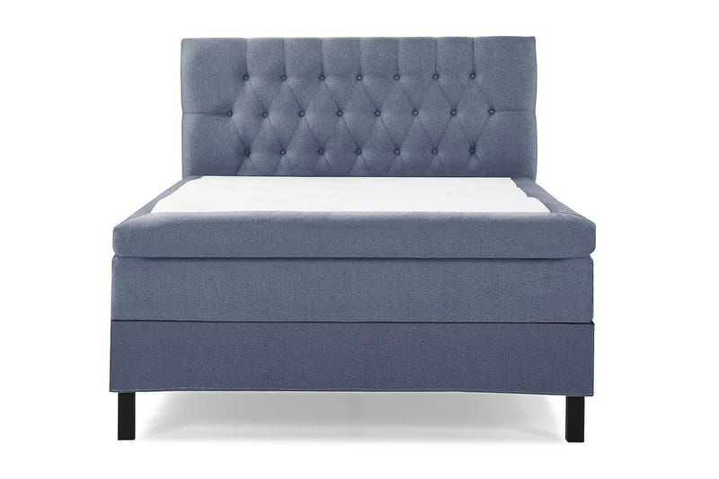 Lucky Kontinentalsäng 140x200Latexmadrass - Mörkblå - Möbler - Säng - Kontinentalsäng