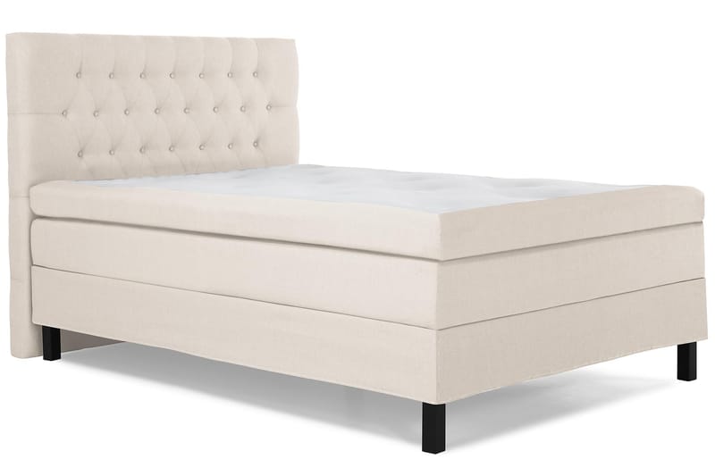Lucky Kontinentalsäng 140x200Polyeter - Beige - Möbler - Säng - Komplett sängpaket