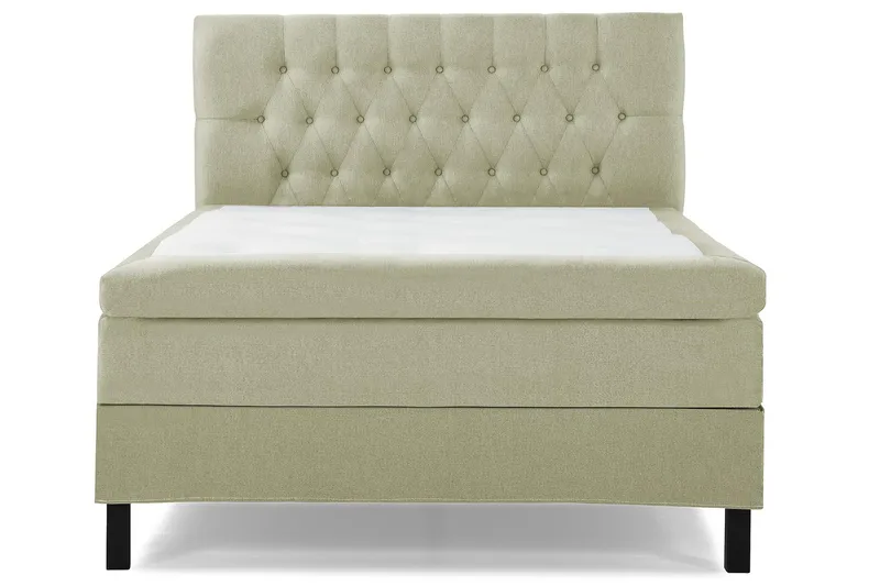 Lucky Kontinentalsäng 140x200Polyeter - Grön - Möbler - Säng - Kontinentalsäng