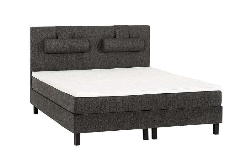 Lucky Kontinentalsäng 150x200 Skum - Svart/Grå - Möbler - Säng - Kontinentalsäng