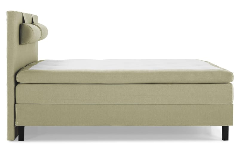 Lucky Kontinentalsäng 150x200Polyeter - Grön - Möbler - Säng - Komplett sängpaket