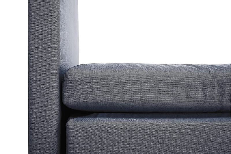 Lucky Kontinentalsäng 150x200Polyeter - Mörkblå - Möbler - Säng - Komplett sängpaket