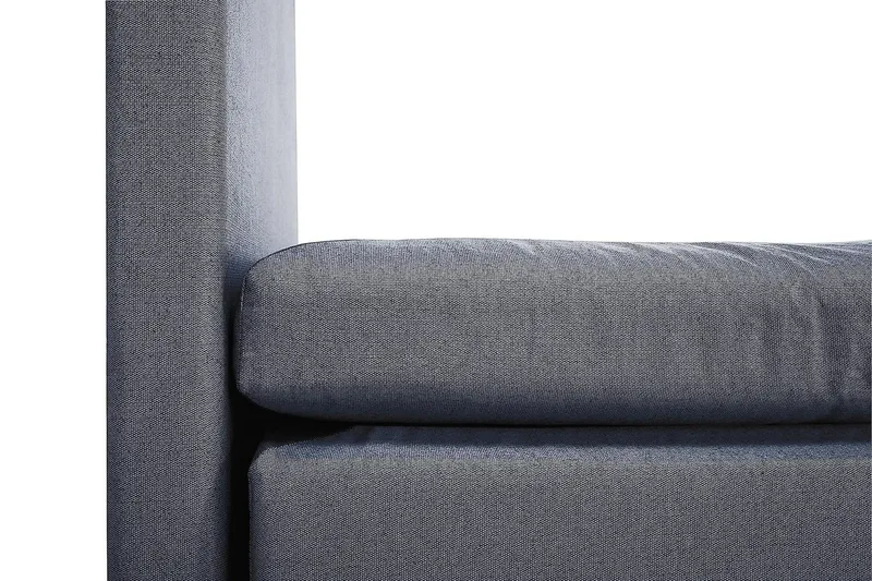 Lucky Kontinentalsäng 150x200Polyeter - Mörkblå - Möbler - Säng - Kontinentalsäng