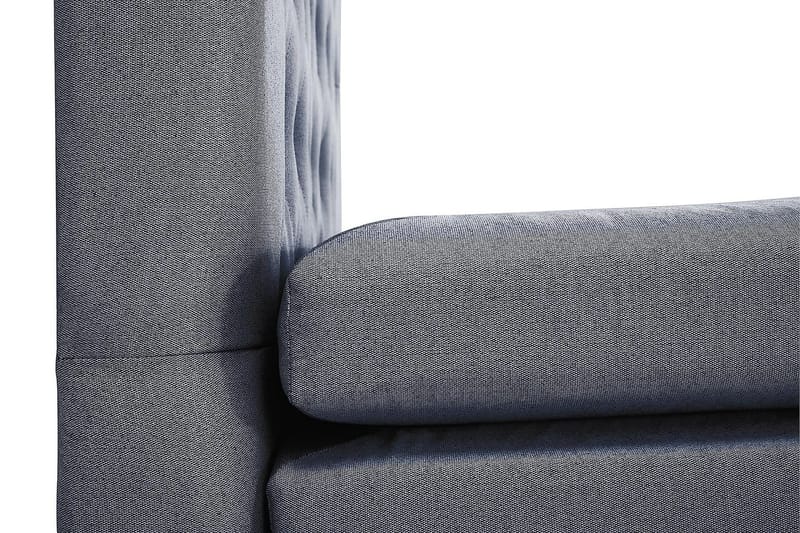 Lucky Kontinentalsäng 160x200 Memorymadrass - Mörkblå - Möbler - Säng - Kontinentalsäng