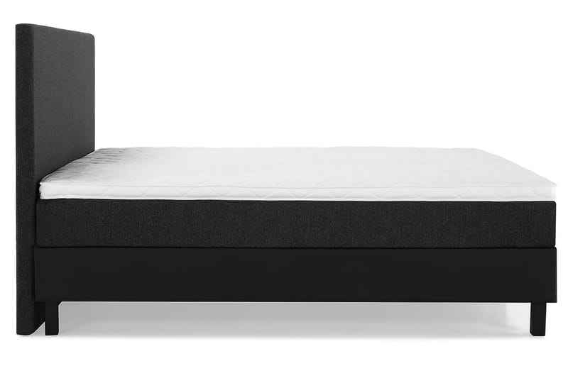 Lucky Kontinentalsäng 160x200 Skum - Svart/Grå - Möbler - Säng - Komplett sängpaket