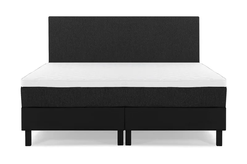 Lucky Kontinentalsäng 160x200 Skum - Svart/Grå - Möbler - Säng - Kontinentalsäng