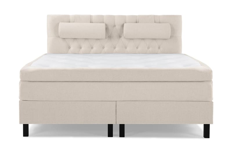 Lucky Kontinentalsäng 160x200Latexmadrass - Beige - Möbler - Säng - Komplett sängpaket