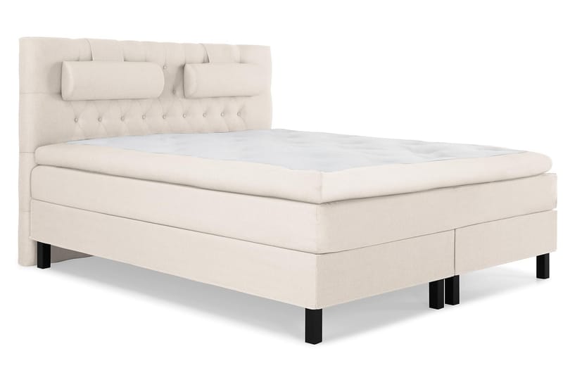 Lucky Kontinentalsäng 160x200Latexmadrass - Beige - Möbler - Säng - Komplett sängpaket
