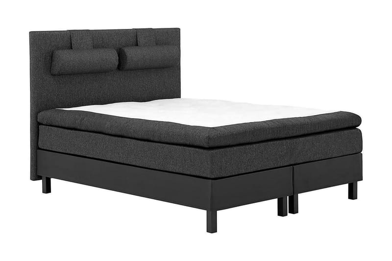 Lucky Kontinentalsäng 160x200Latexmadrass cm - Svart/Grå - Möbler - Säng - Komplett sängpaket