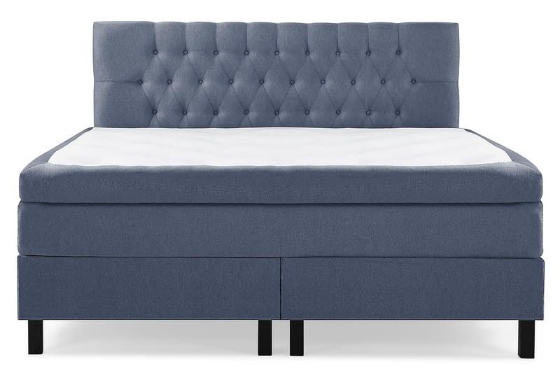 Lucky Kontinentalsäng 160x200Latexmadrass - Mörkblå - Möbler - Säng - Komplett sängpaket