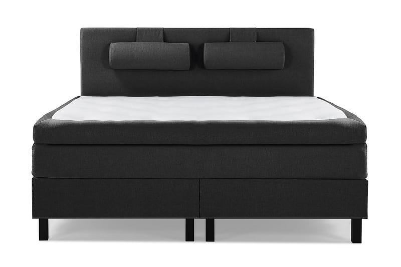 Lucky Kontinentalsäng 160x200Memory/Grå - Svart/Grå - Möbler - Säng - Komplett sängpaket
