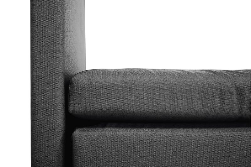 Lucky Kontinentalsäng 160x200Memory/Grå - Svart/Grå - Möbler - Säng - Kontinentalsäng