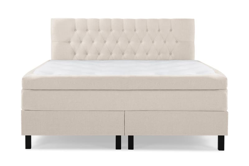 Lucky Kontinentalsäng 160x200Memorymadrass - Beige - Möbler - Säng - Kontinentalsäng