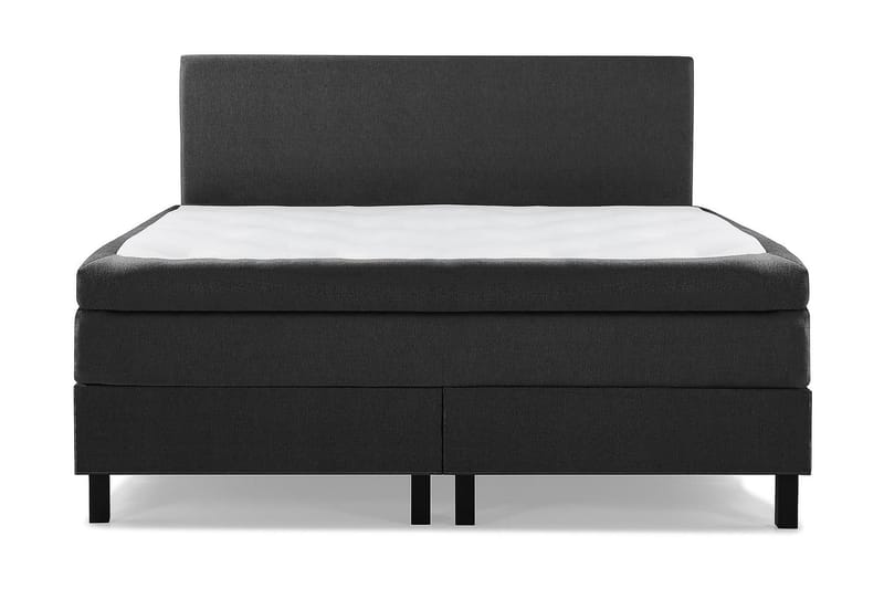 Lucky Kontinentalsäng 160x200Memorymadrass cm - Svart/Grå - Möbler - Säng - Kontinentalsäng