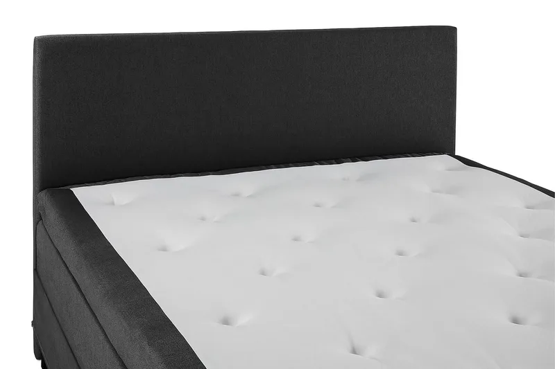 Lucky Kontinentalsäng 160x200Memorymadrass cm - Svart/Grå - Möbler - Säng - Kontinentalsäng