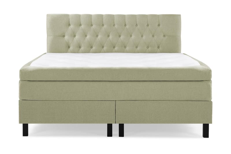 Lucky Kontinentalsäng 160x200Memorymadrass - Grön - Möbler - Säng - Kontinentalsäng