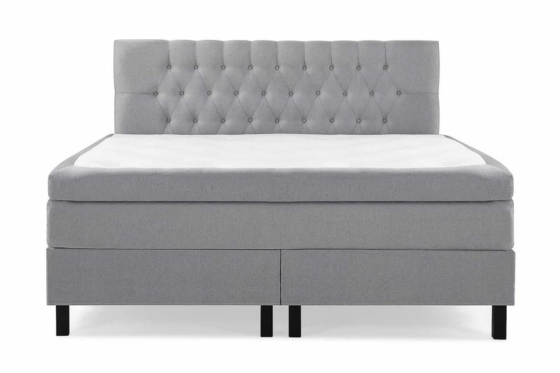 Lucky Kontinentalsäng 180x200 cm, Mellangrå