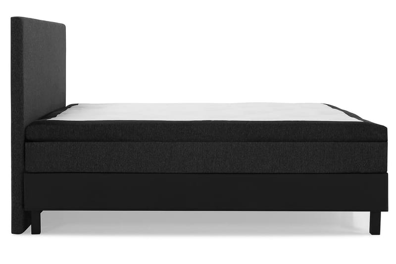 Lucky Kontinentalsäng 180x200 Memorymadrass - Svart/Grå - Möbler - Säng - Komplett sängpaket