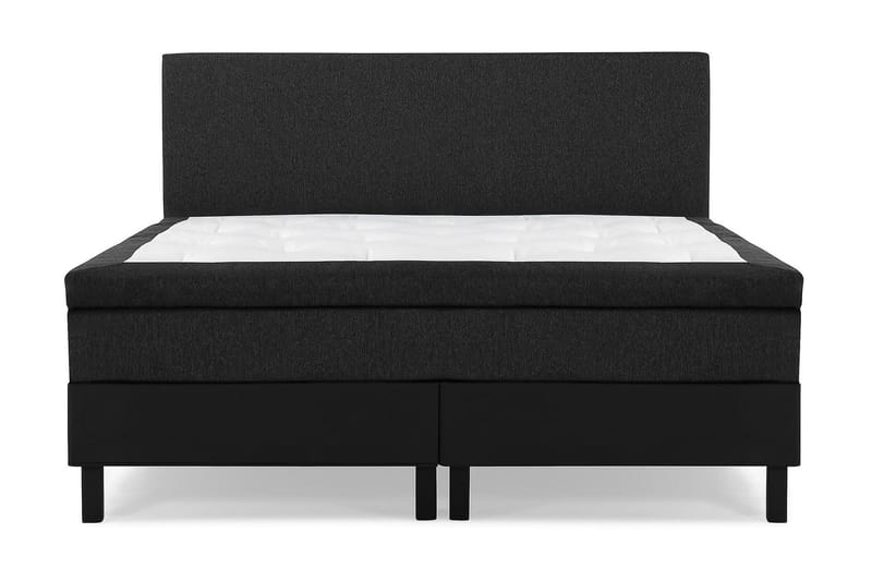 Lucky Kontinentalsäng 180x200Latex - Svart/Grå/PU - Möbler - Säng - Kontinentalsäng