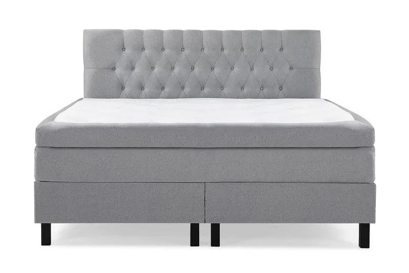 Lucky Kontinentalsäng 180x200Latexmadrass - Mellangrå - Möbler - Säng - Kontinentalsäng