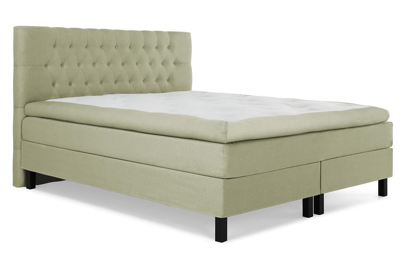 Lucky Kontinentalsäng 180x200Polyeter - Grön - Möbler - Säng - Komplett sängpaket