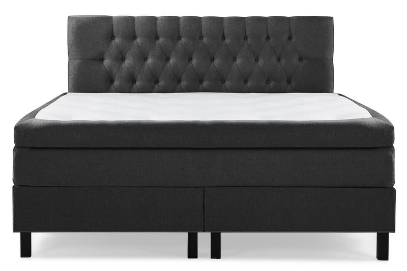 Lucky Kontinentalsäng 180x200Polyeter - Svart/Grå - Möbler - Säng - Kontinentalsäng