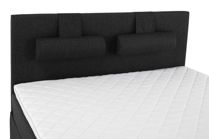 Lucky Kontinentalsäng 180x200Skum - Svart/Grå/PU - Möbler - Säng - Kontinentalsäng