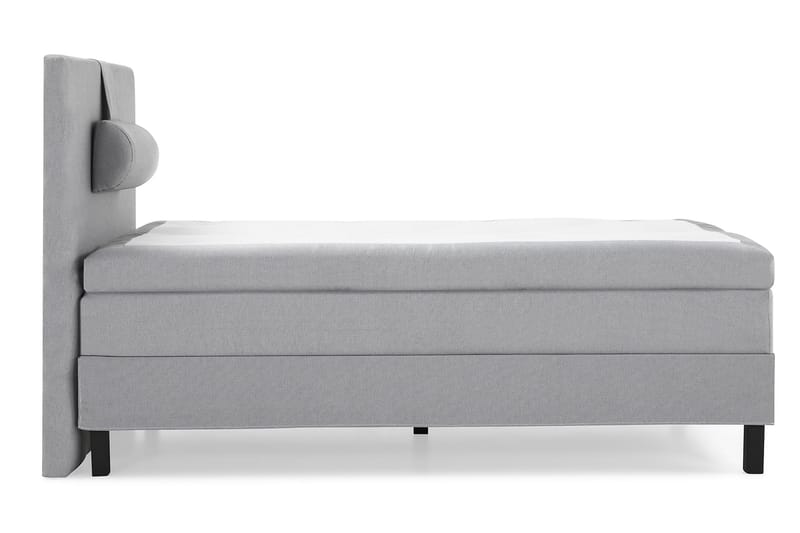 Lucky Sängpaket 120x200 Polyeter Slät - Grå - Möbler - Säng - Komplett sängpaket