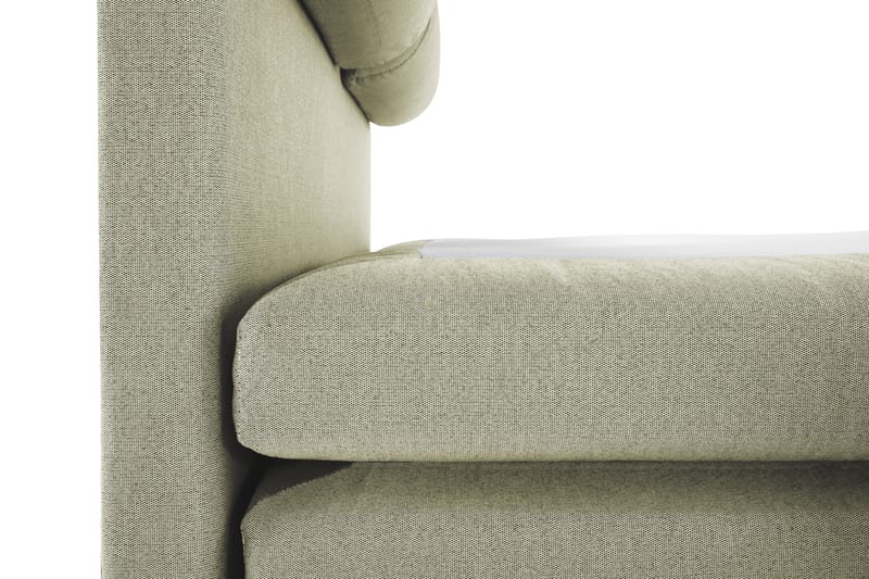 Lucky Sängpaket 140x200 Polyeter Slät Sänggavel - Nackkudde Stor Grön - Möbler - Säng - Komplett sängpaket