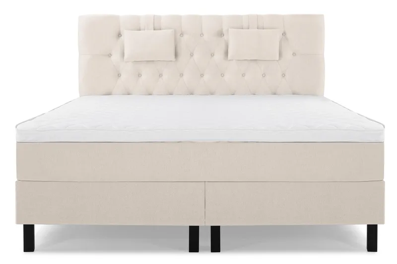 Lucky Sängpaket 180x200 Skum Diamant, Beige