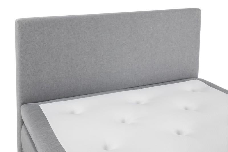 Lucky Sängpaket med Gavel 140x200 Latex - Mellangrå - Möbler - Säng - Kontinentalsäng