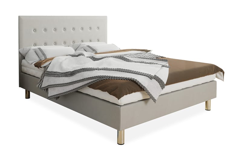 Lux Kontinentalsäng 180x204 cm - Beige - Möbler - Säng - Kontinentalsäng