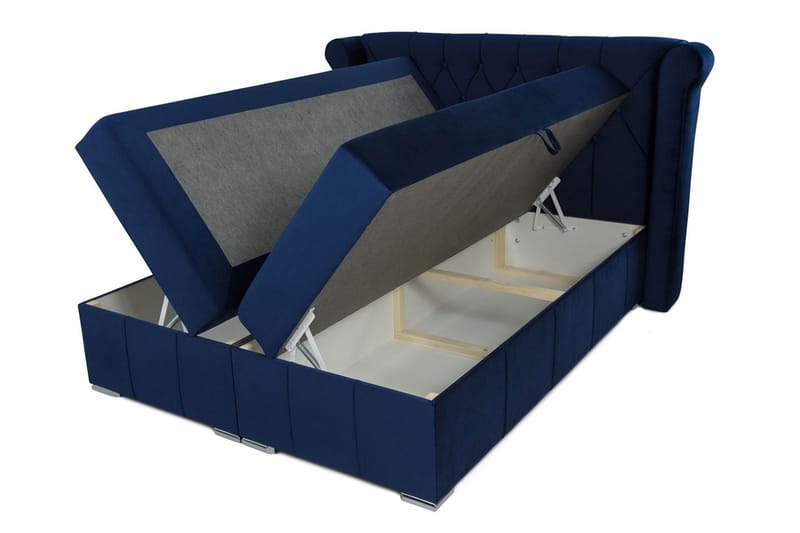 Lyckorna Kontinentalsäng 140x200 cm LED-belysning - Beige - Möbler - Säng - Kontinentalsäng