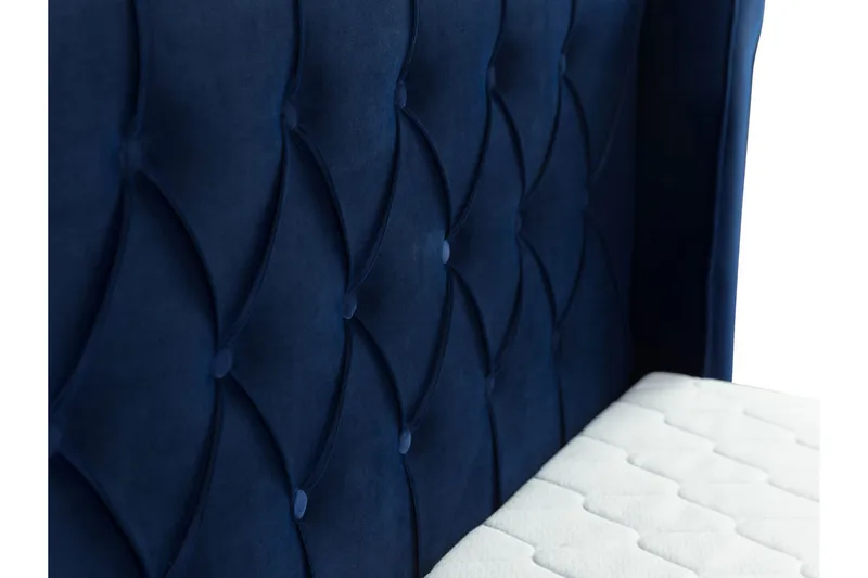 Lyckorna Kontinentalsäng 140x200 cm LED-belysning - Grå - Möbler - Säng - Kontinentalsäng