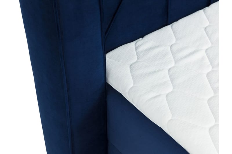 Lyckorna Kontinentalsäng 160x200 cm LED-belysning - Grå - Möbler - Säng - Kontinentalsäng