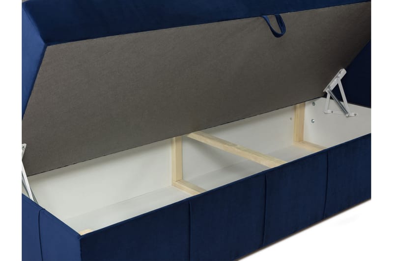 Lyckorna Kontinentalsäng 200x200 cm LED-belysning - Beige - Möbler - Säng - Kontinentalsäng