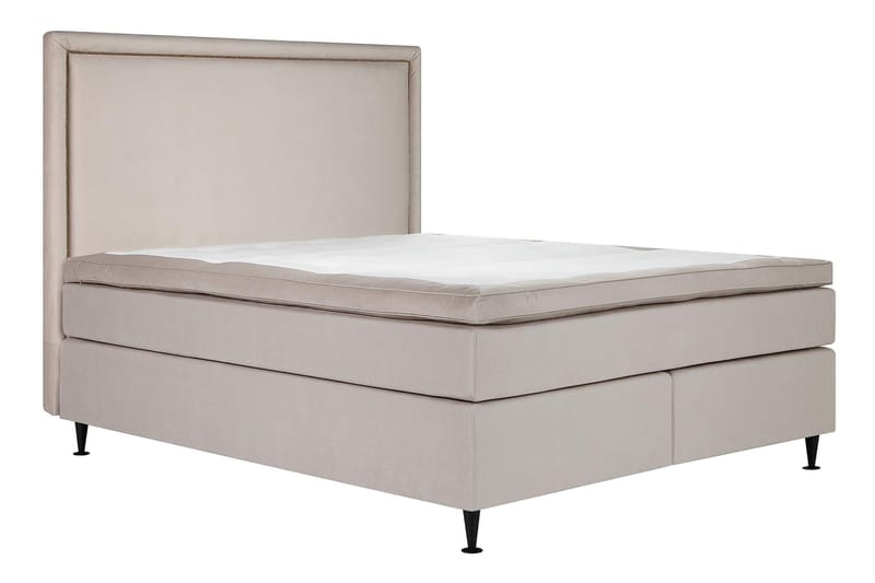Lysekil Kontinentalsäng 140x200 Fast - Beige - Möbler - Säng - Komplett sängpaket