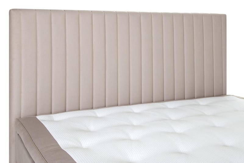 Lysekil Kontinentalsäng 140x200 Medium - Beige - Komplett sängpaket - Kontinentalsäng