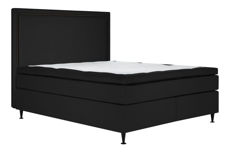 Lysekil Sängpaket Kontinentalsäng 180x200 Medium - Mörkgrå - Möbler - Säng - Komplett sängpaket