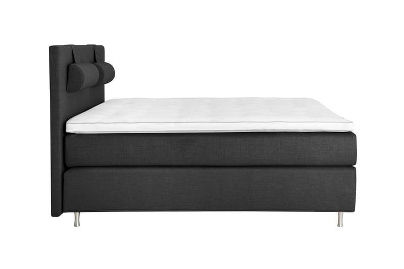 May Komplett Sängpaket 160x200 Tagel - Mörkgrå - Möbler - Säng - Komplett sängpaket