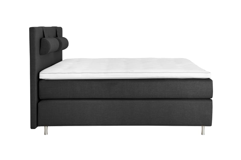 May Komplett Sängpaket 160x200 Tagel - Mörkgrå - Komplett sängpaket - Kontinentalsäng - Dubbelsäng