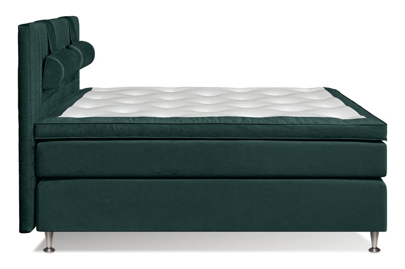Mega Komplett Sängpaket 160x200 - Grön - Kontinentalsäng