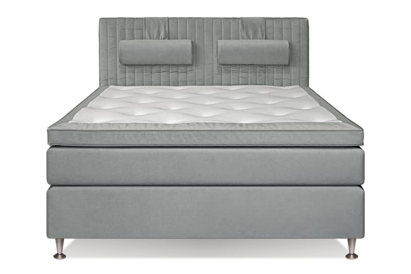 Mega Komplett Sängpaket 180x200 - Ljusgrå - Komplett sängpaket
