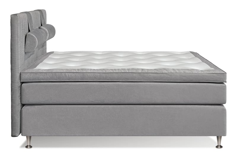 Mega Komplett Sängpaket 180x200 - Ljusgrå - Komplett sängpaket