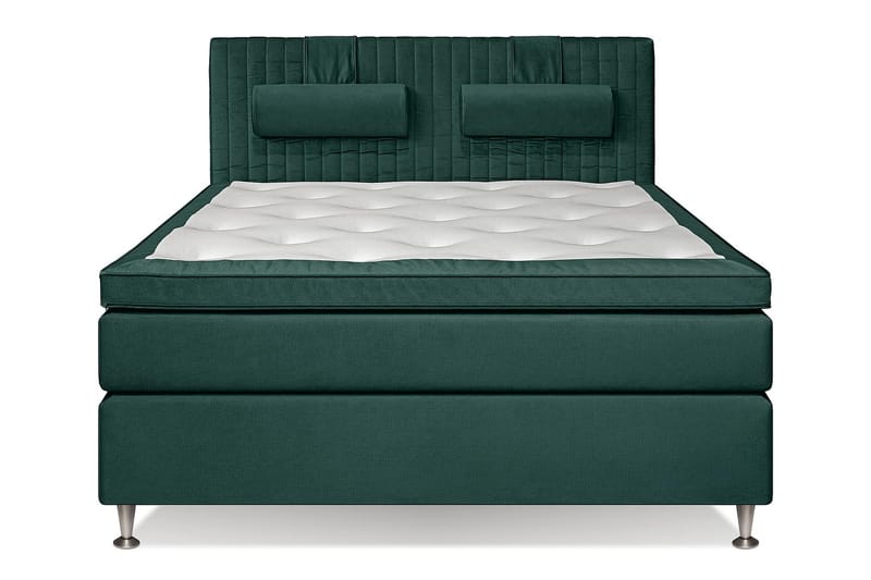 MEGA Kontinentalsäng 160x200 cm - Grön - Möbler - Säng - Kontinentalsäng