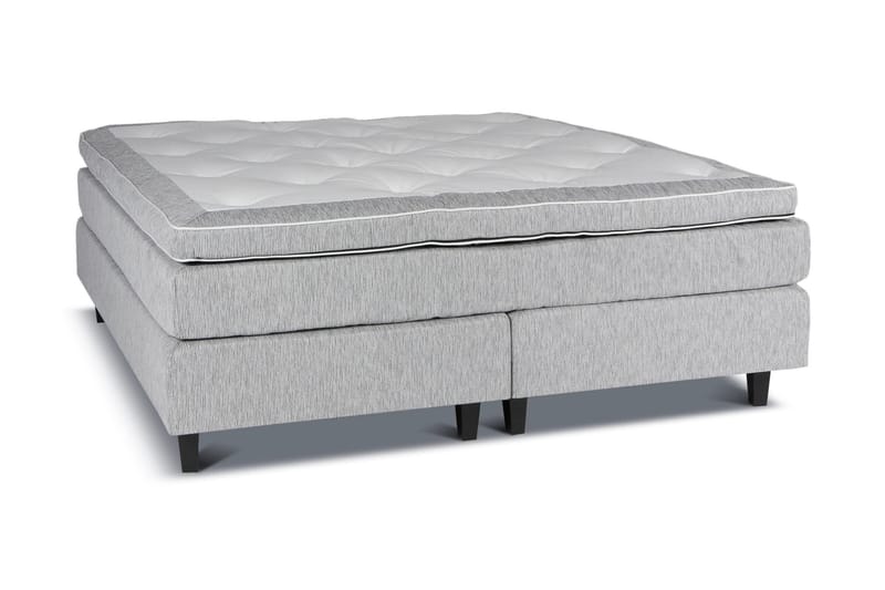 Mei Kontinentalsäng 180x200 cm - Ljusgrå - Möbler - Säng - Kontinentalsäng